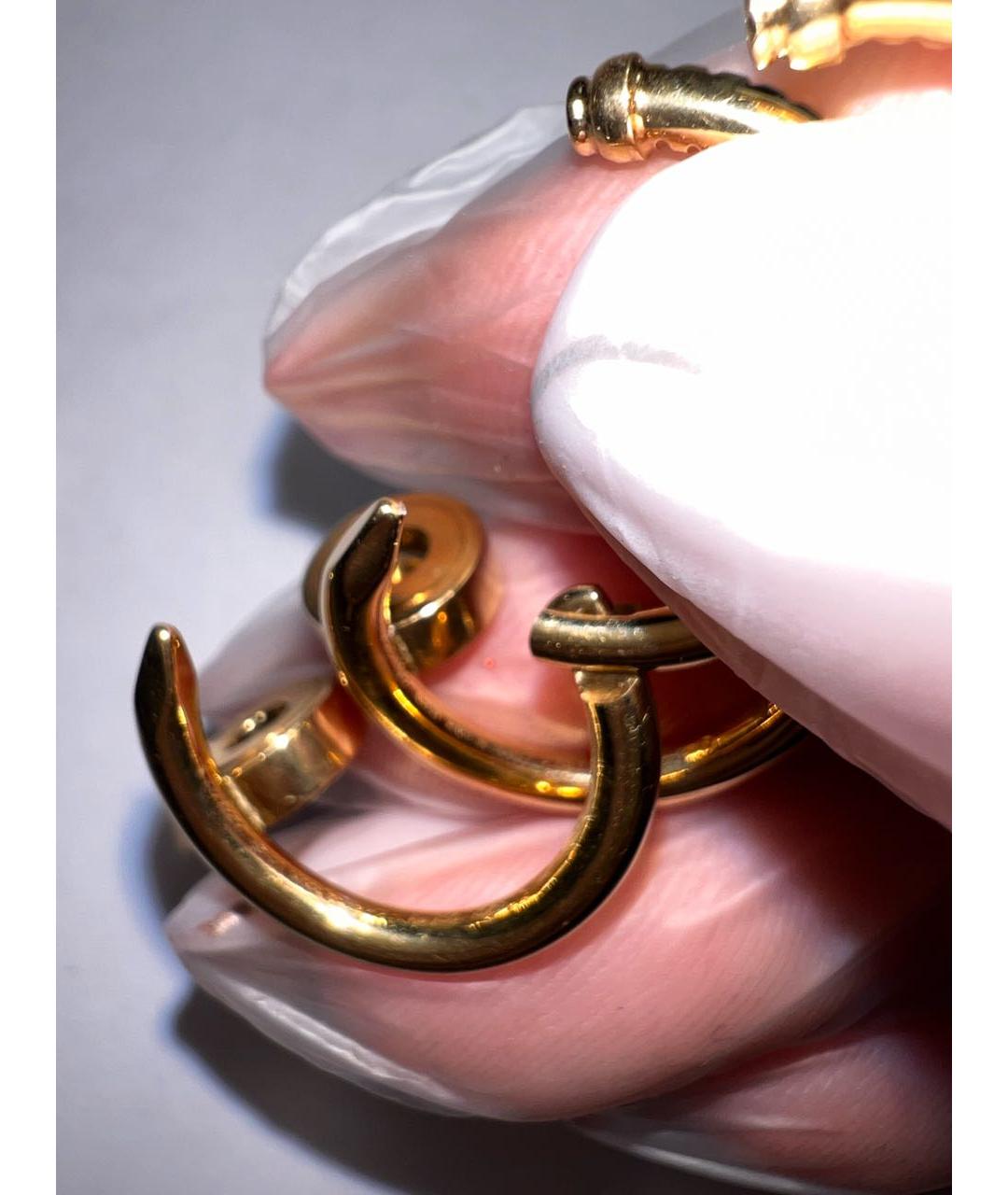 CARTIER Золотые запонки из желтого золота, фото 3
