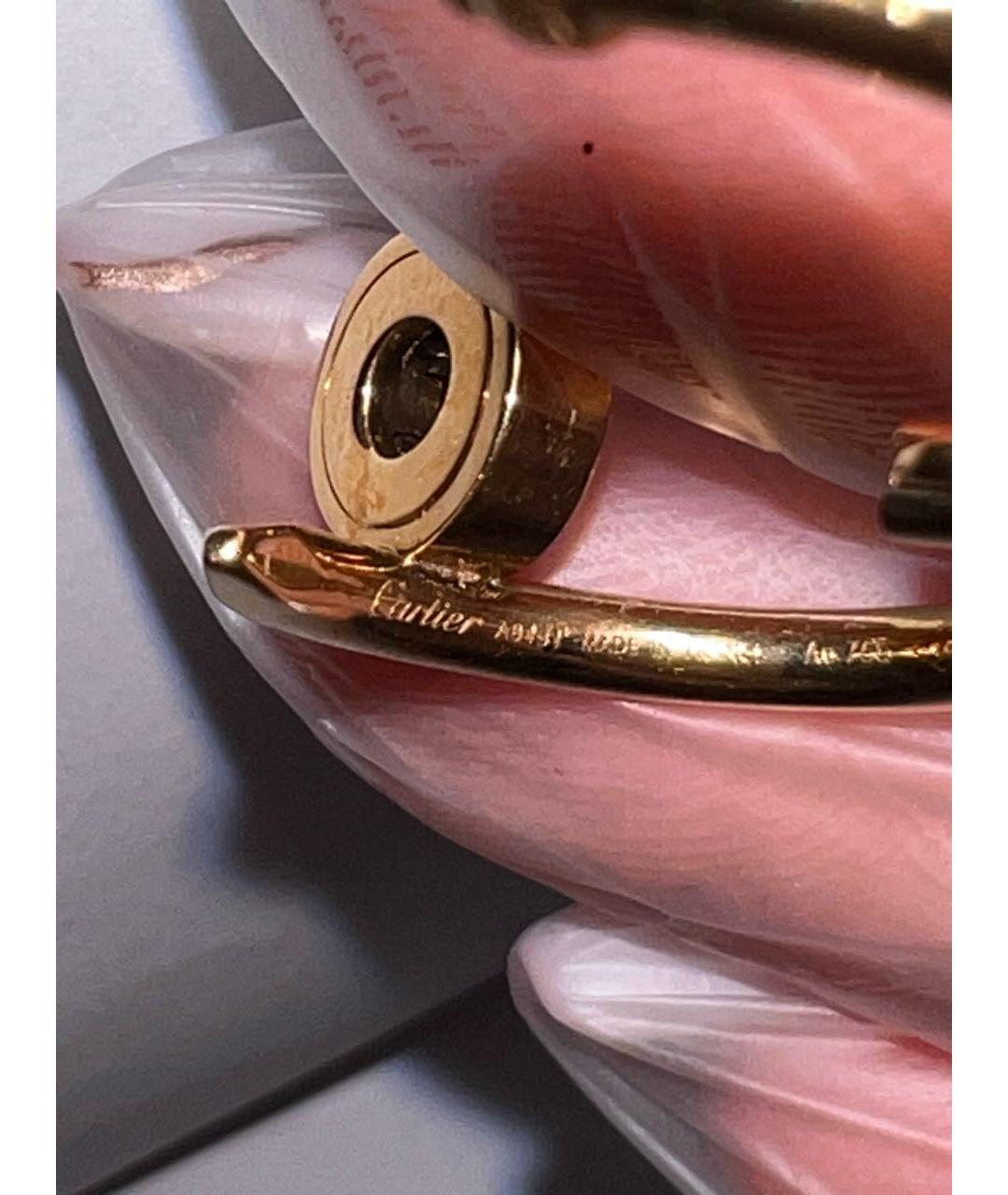 CARTIER Золотые запонки из желтого золота, фото 2