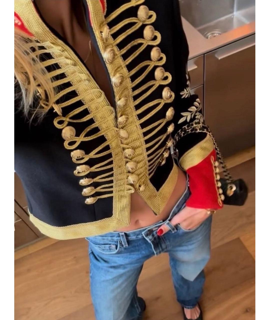 PACO RABANNE Мульти шерстяной жакет/пиджак, фото 3