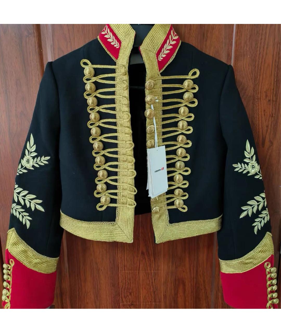 PACO RABANNE Мульти шерстяной жакет/пиджак, фото 4