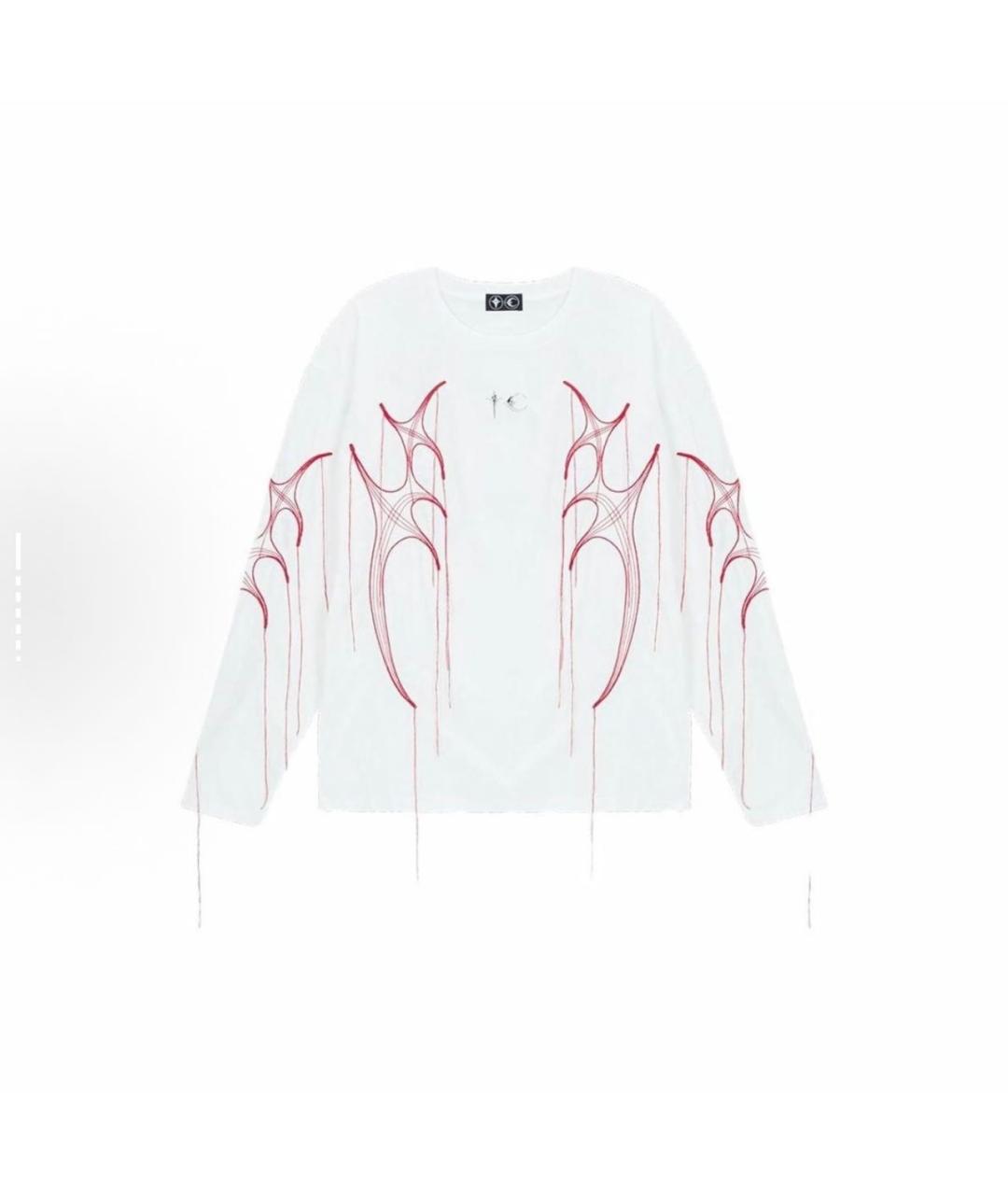 THUG CLUB Белая хлопковая майка, фото 7