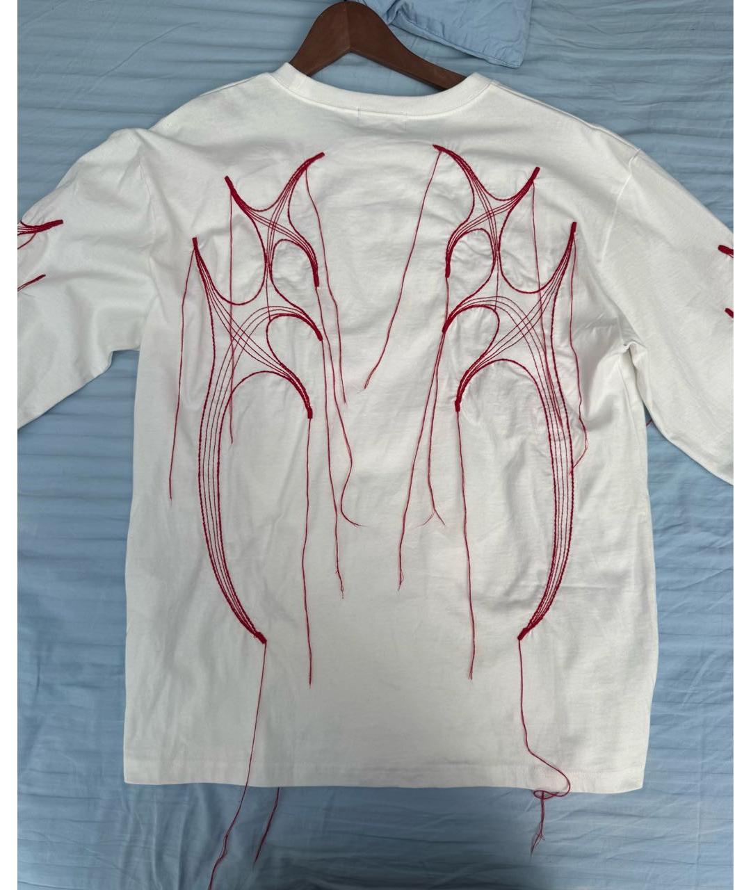 THUG CLUB Белая хлопковая майка, фото 4