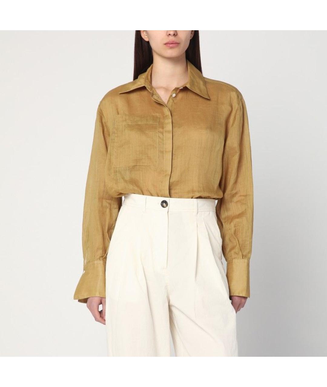 MKDT STUDIO Зеленая хлопковая рубашка, фото 3