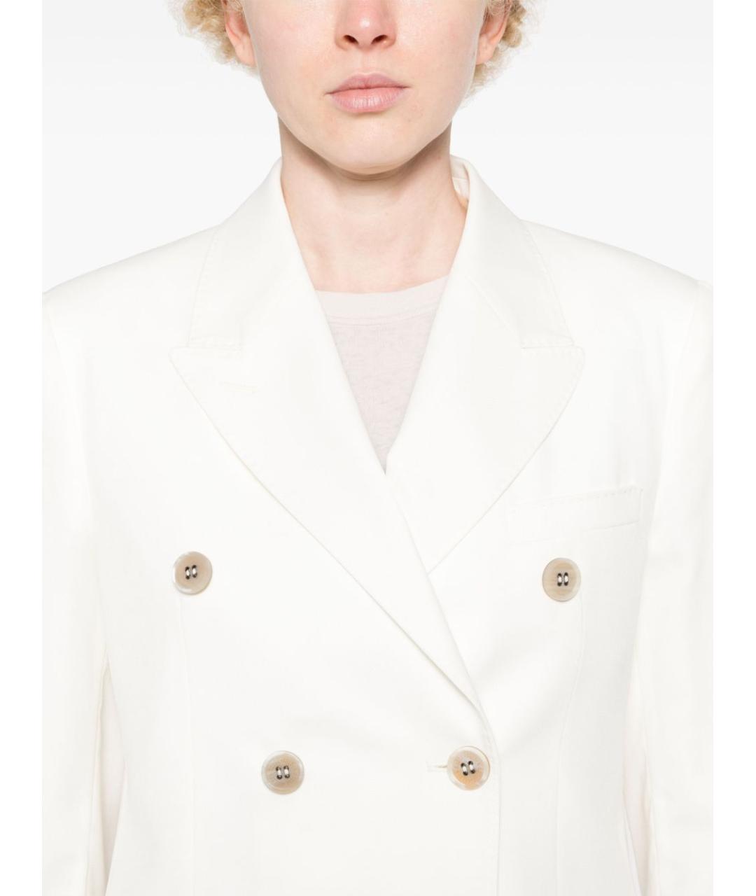 GOLDEN GOOSE DELUXE BRAND Белый жакет/пиджак, фото 5