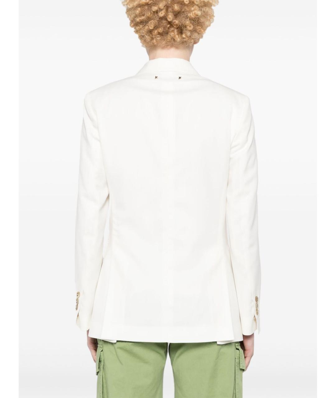 GOLDEN GOOSE DELUXE BRAND Белый жакет/пиджак, фото 4