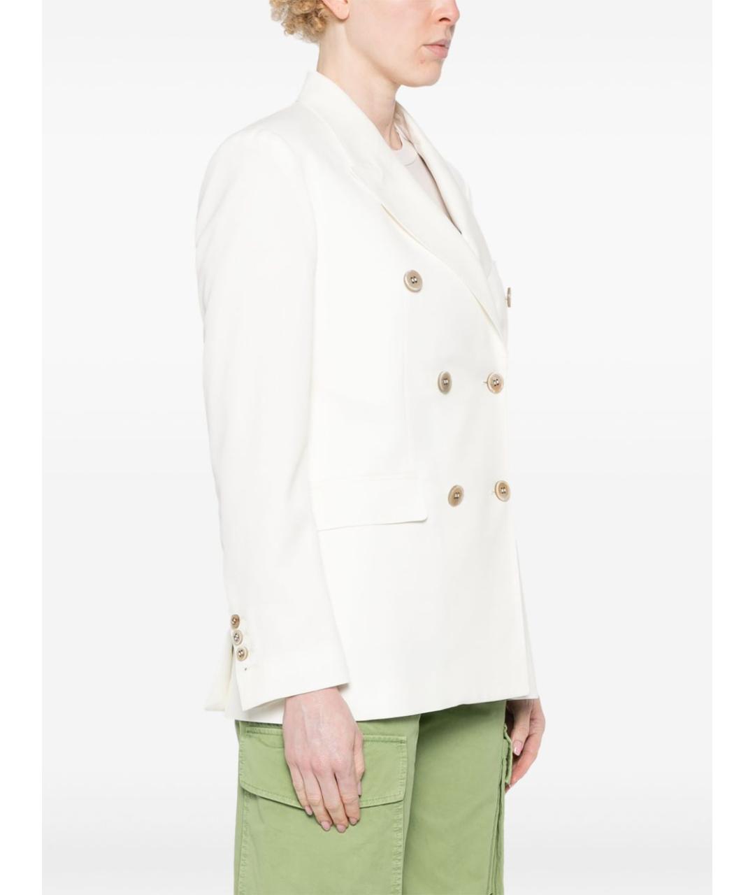 GOLDEN GOOSE DELUXE BRAND Белый жакет/пиджак, фото 2