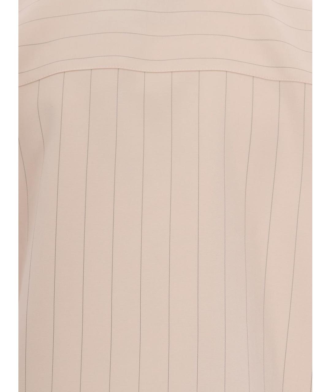 LIU JO Бежевая вискозная рубашка, фото 2