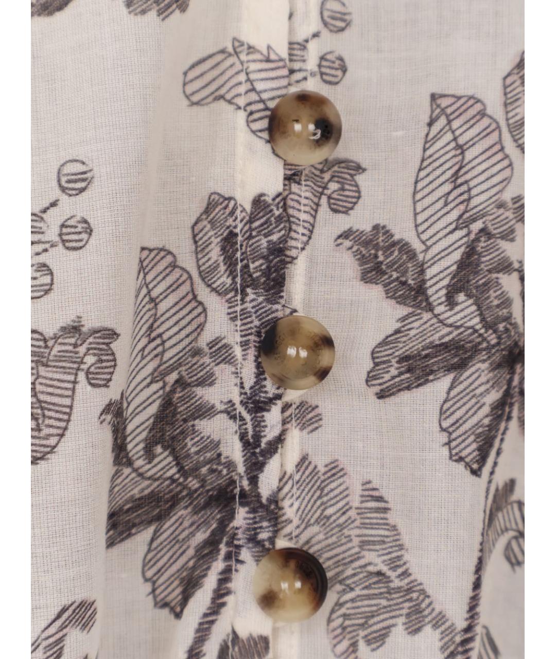 GOLDEN GOOSE DELUXE BRAND Мульти хлопковое платье, фото 2