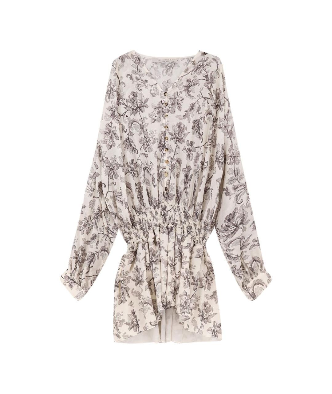 GOLDEN GOOSE DELUXE BRAND Мульти хлопковое платье, фото 1