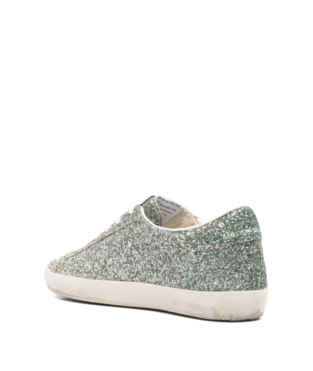 GOLDEN GOOSE DELUXE BRAND Серебряные кеды, фото 2