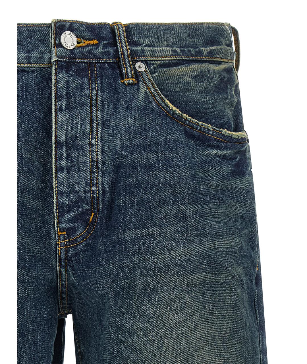 PURPLE Синие хлопковые шорты, фото 3