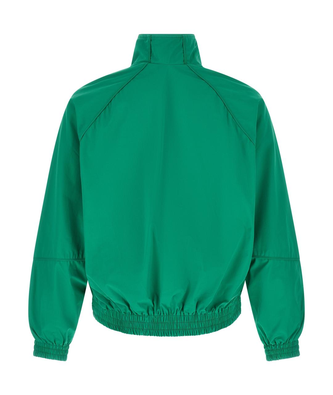 WILLY CHAVARRIA Зеленая хлопковая куртка, фото 2