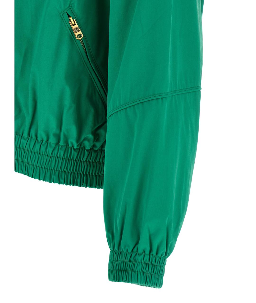 WILLY CHAVARRIA Зеленая хлопковая куртка, фото 4