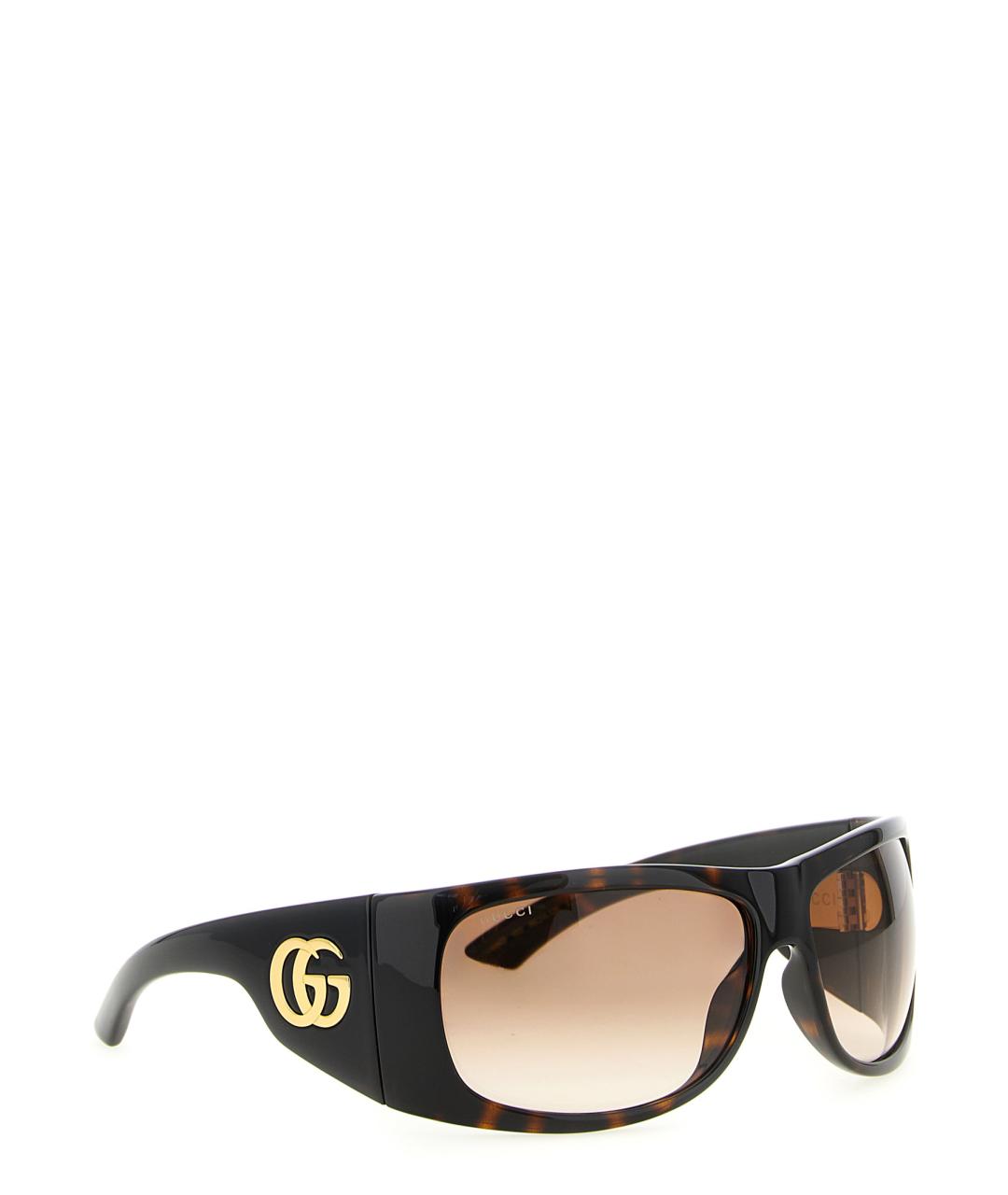 GUCCI Коричневые солнцезащитные очки, фото 3
