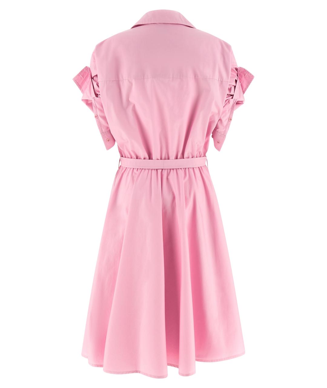 NUDE Розовое хлопковое платье, фото 3