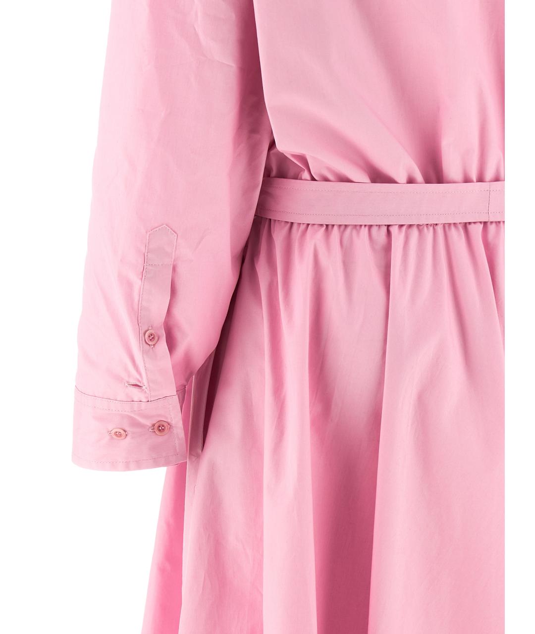 NUDE Розовое хлопковое платье, фото 5