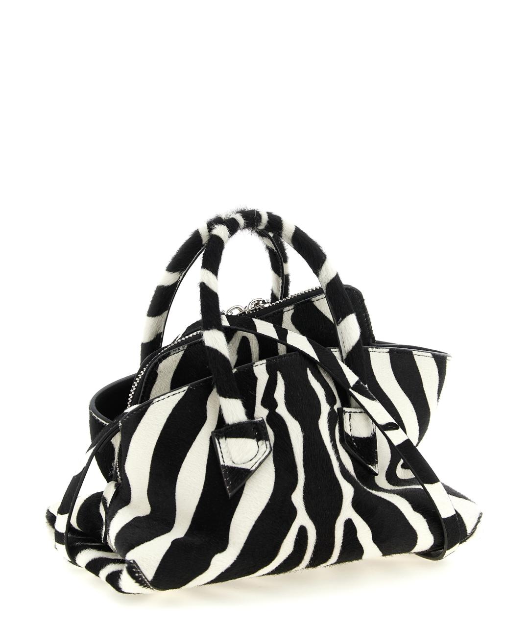 THE ATTICO Мульти кожаная сумка тоут, фото 2