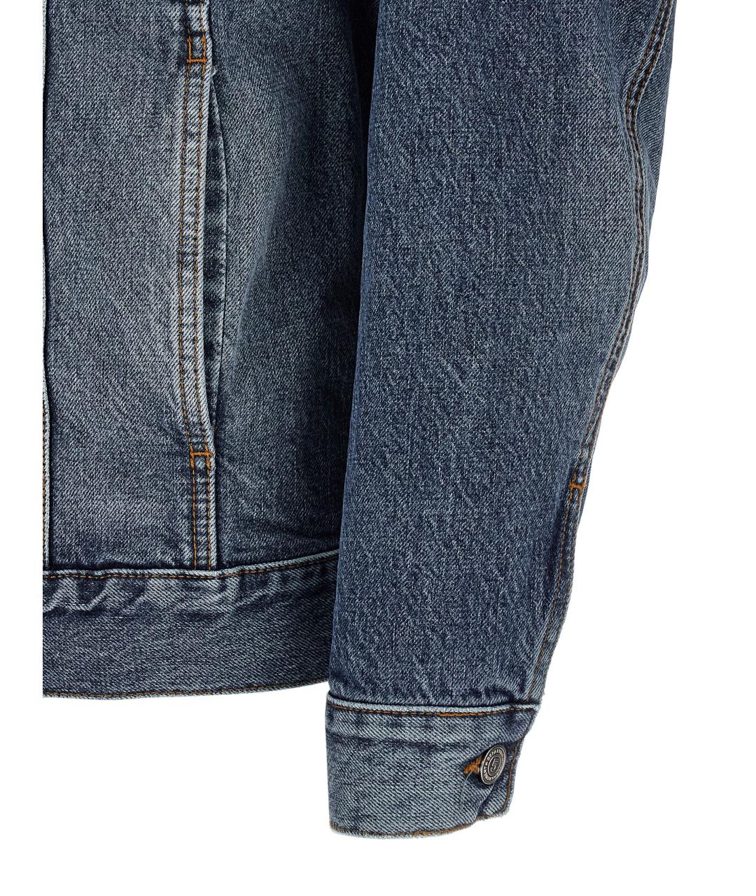 DEPARTMENT 5 Синяя хлопковая куртка, фото 4