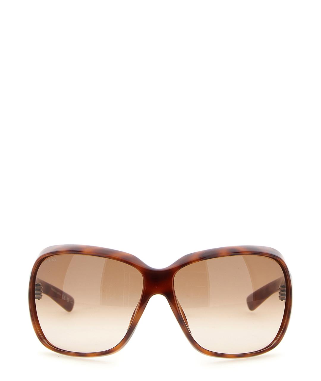 GUCCI Коричневые солнцезащитные очки, фото 2