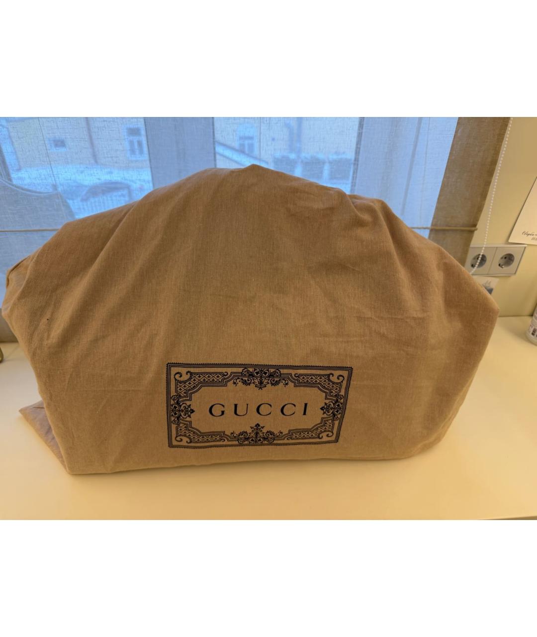 GUCCI Бежевая дорожная/спортивная сумка, фото 9