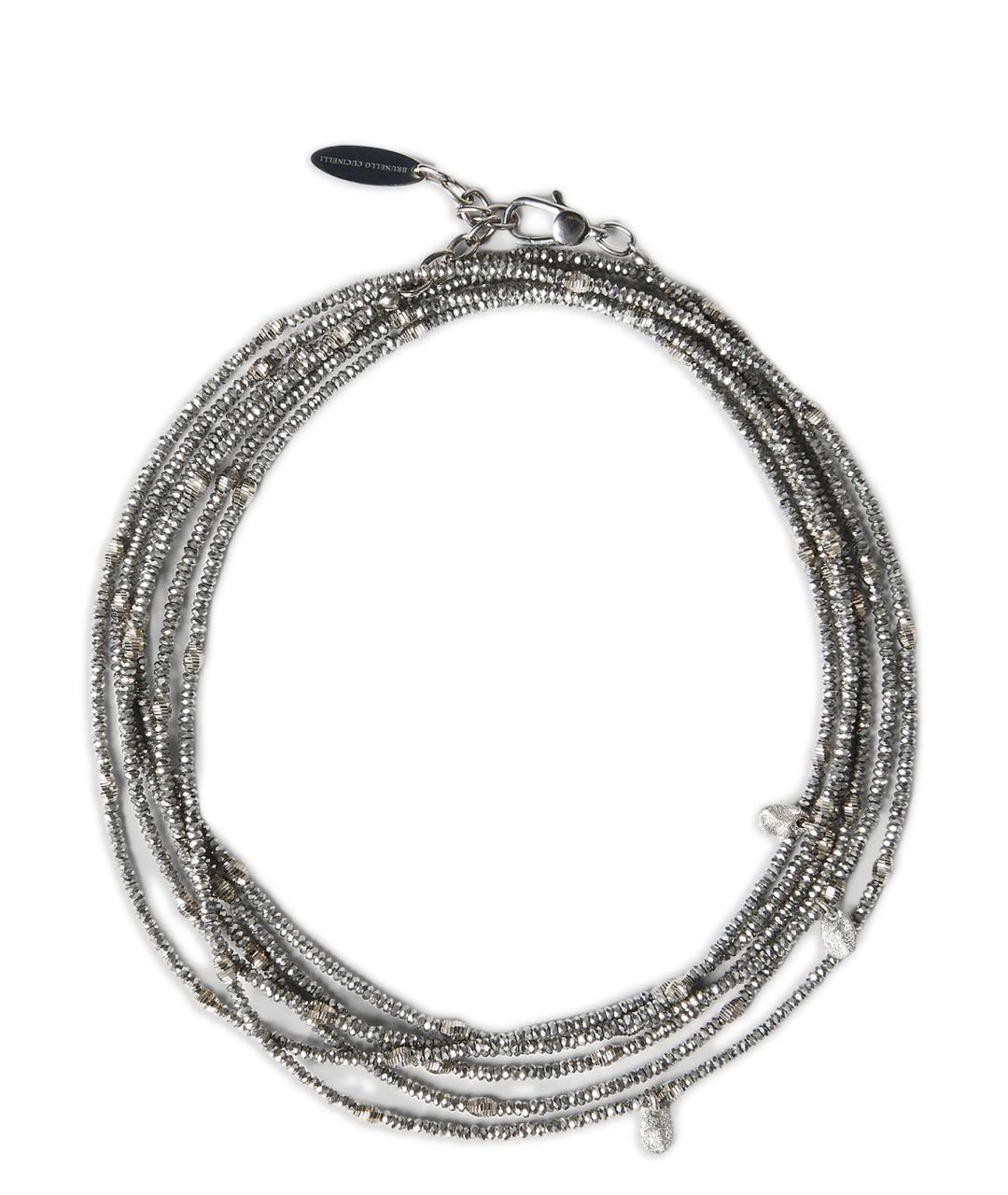 BRUNELLO CUCINELLI Мульти серебряный браслет, фото 1