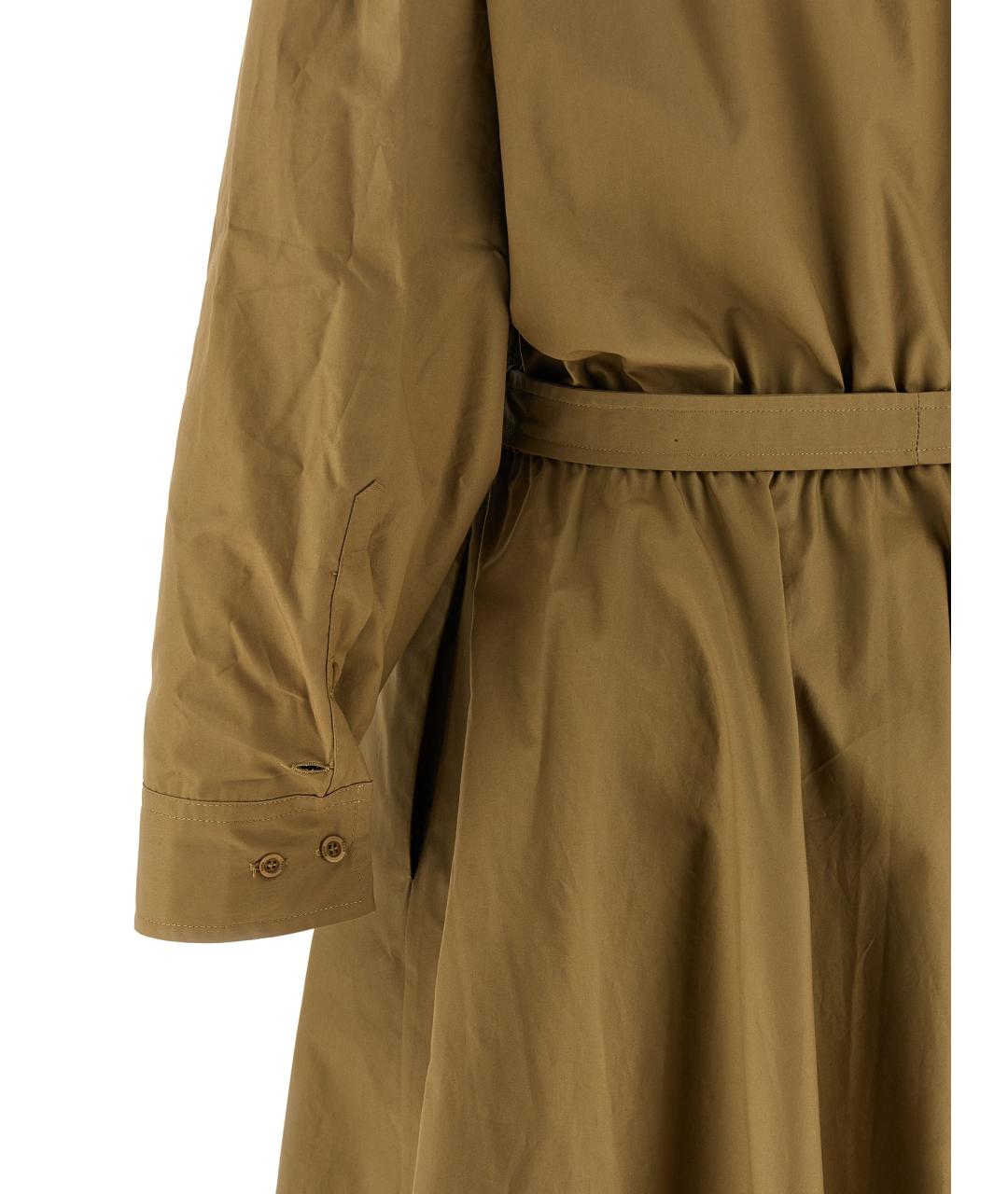 NUDE Зеленые хлопковое повседневное платье, фото 5