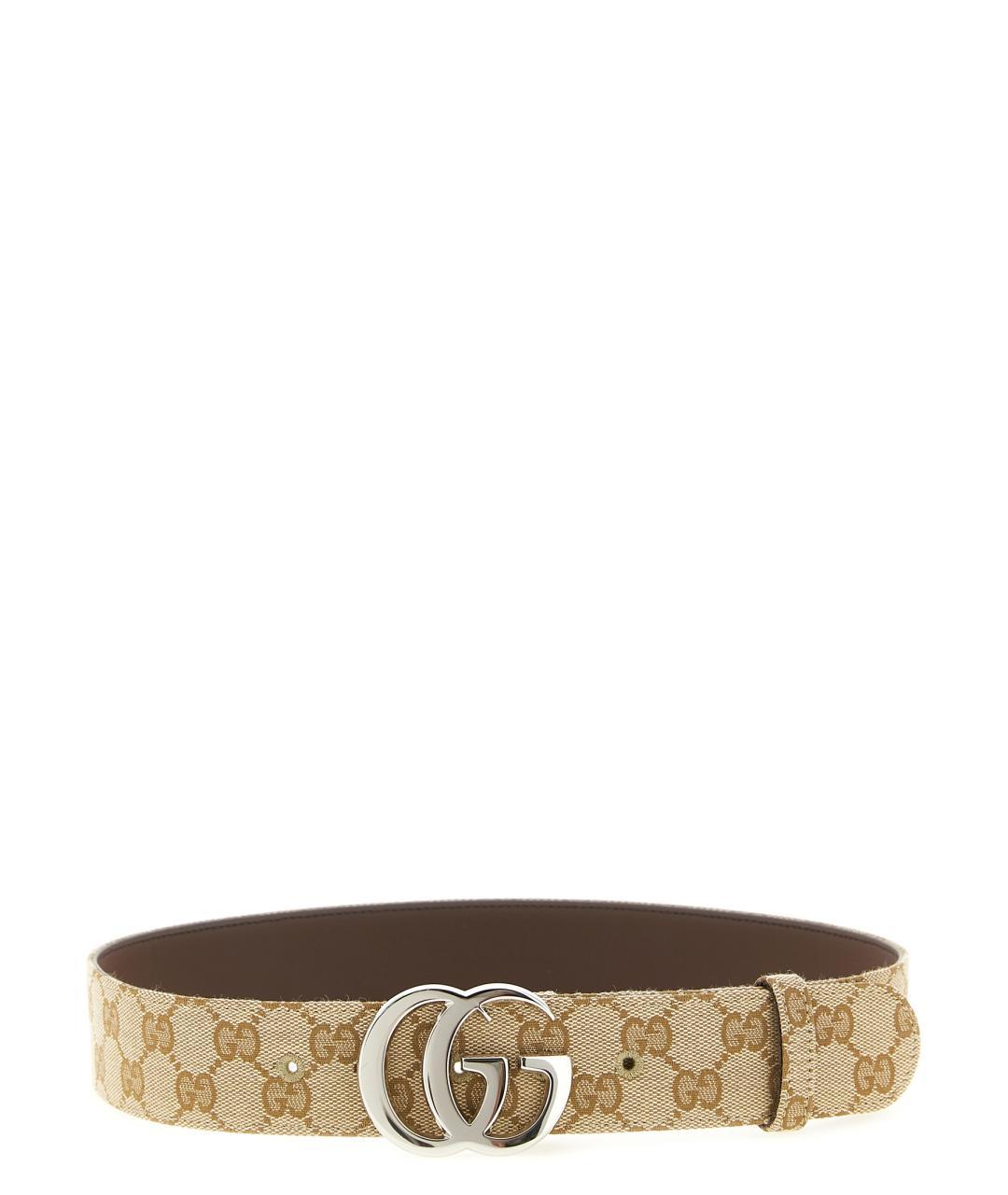 GUCCI Бежевый ремень, фото 1