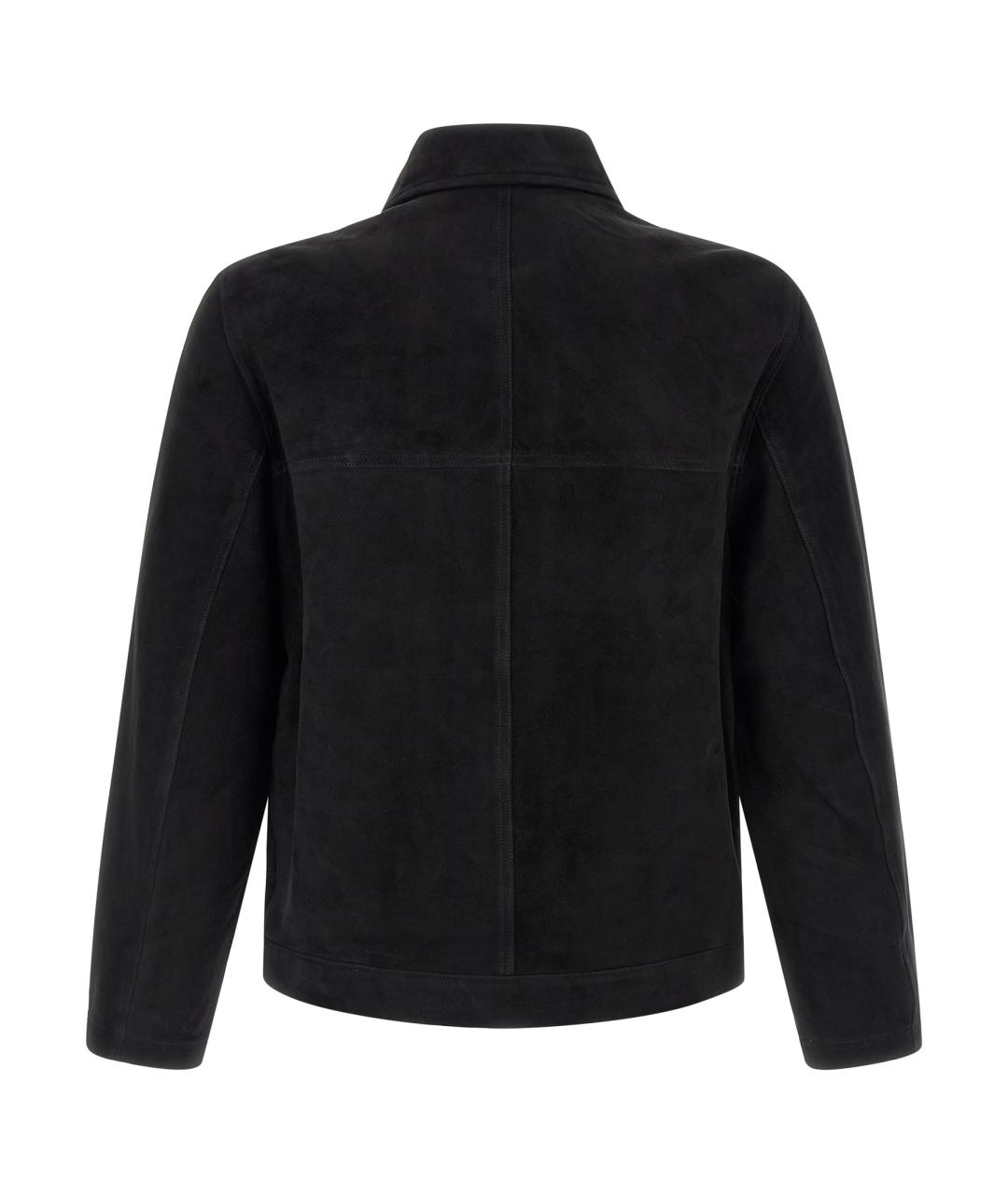 GIORGIO BRATO Черная замшевая куртка, фото 2