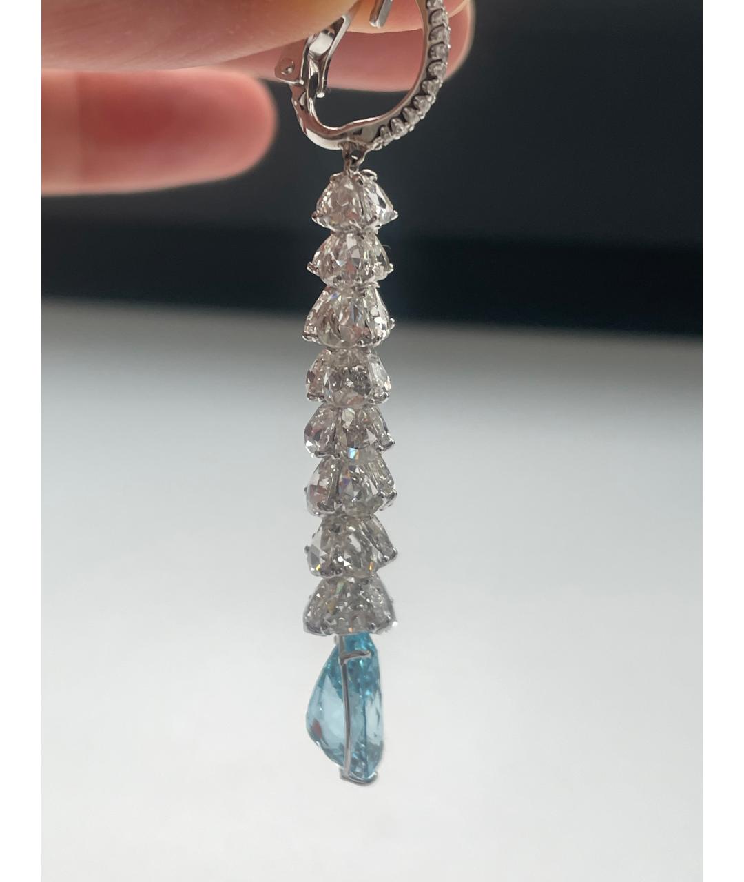 CHOPARD Белые серьги из белого золота, фото 3