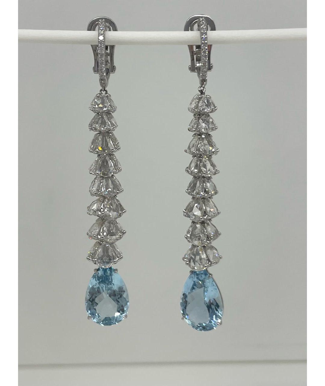 CHOPARD Белые серьги из белого золота, фото 2