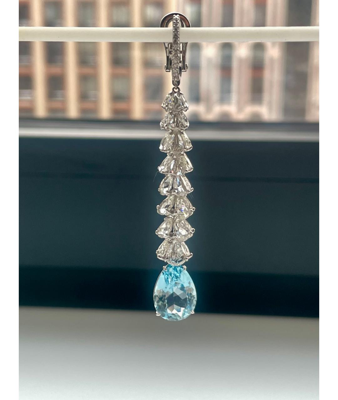 CHOPARD Белые серьги из белого золота, фото 4