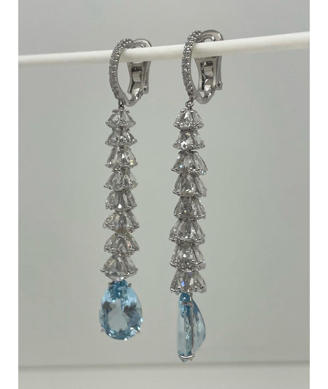 CHOPARD Белые серьги из белого золота, фото 6