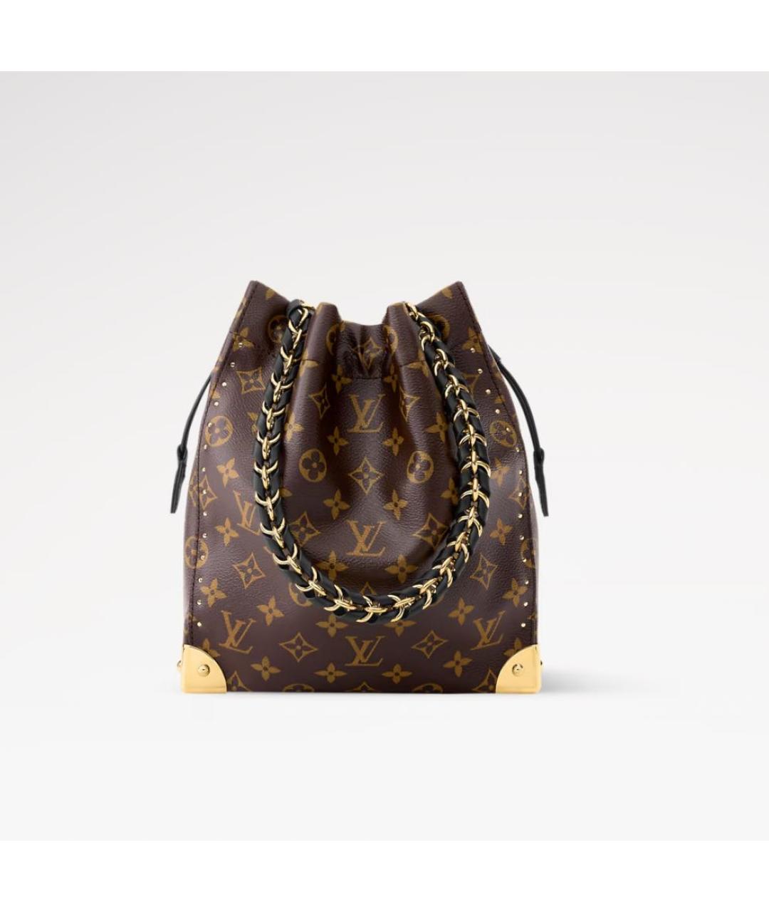 LOUIS VUITTON Коричневая сумка тоут, фото 5