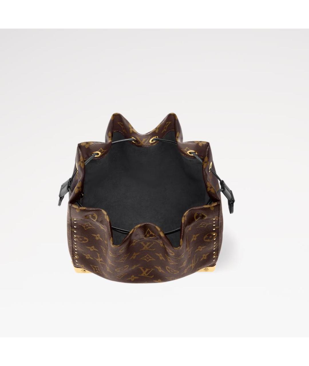 LOUIS VUITTON Коричневая сумка тоут, фото 4