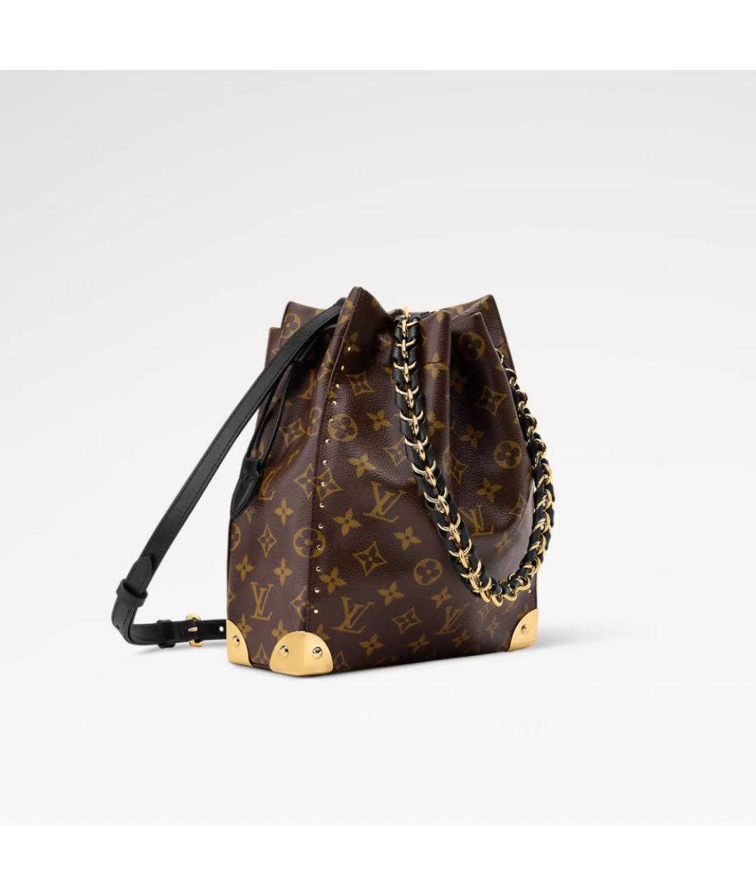 LOUIS VUITTON Коричневая сумка тоут, фото 2