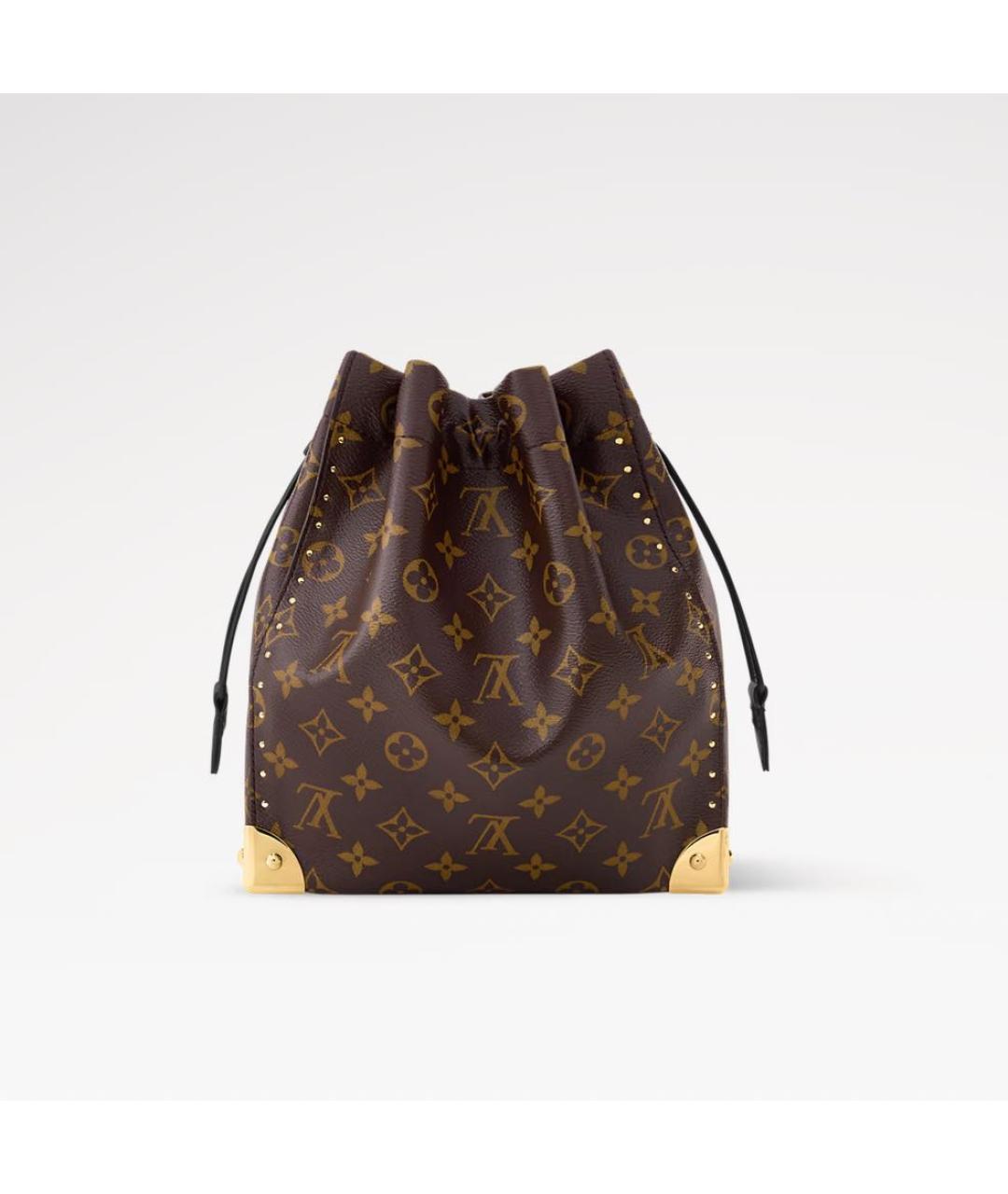 LOUIS VUITTON Коричневая сумка тоут, фото 3