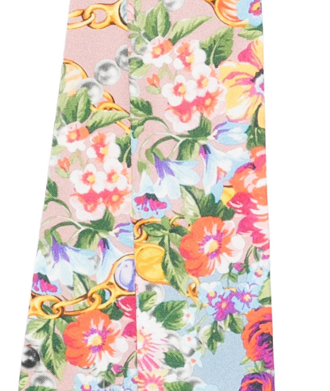 DOLCE&GABBANA Мульти шелковый шарф, фото 2