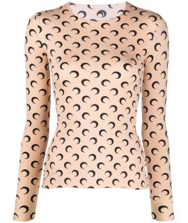 MARINE SERRE Лонгслив