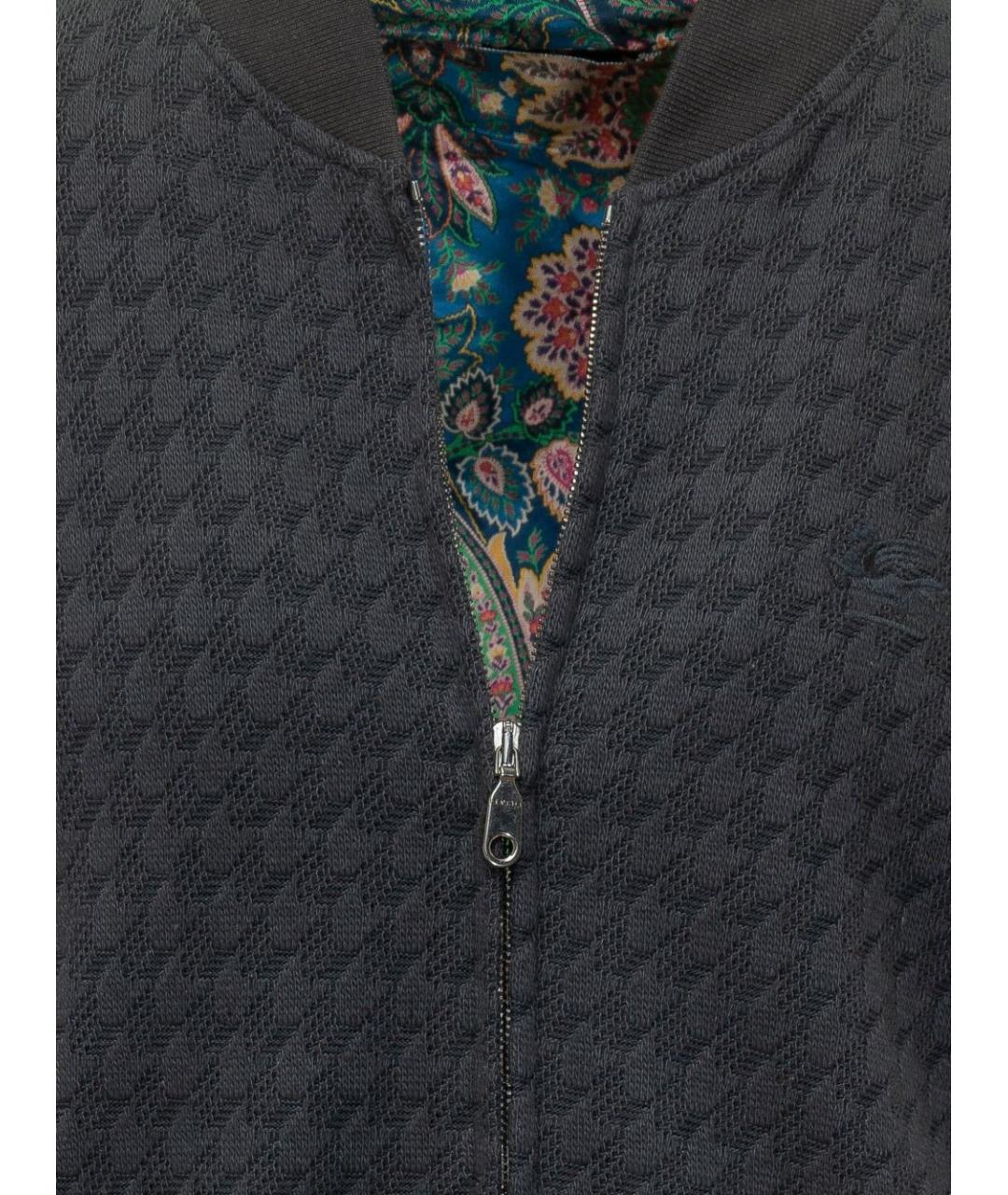 ETRO Серая хлопковая куртка, фото 3