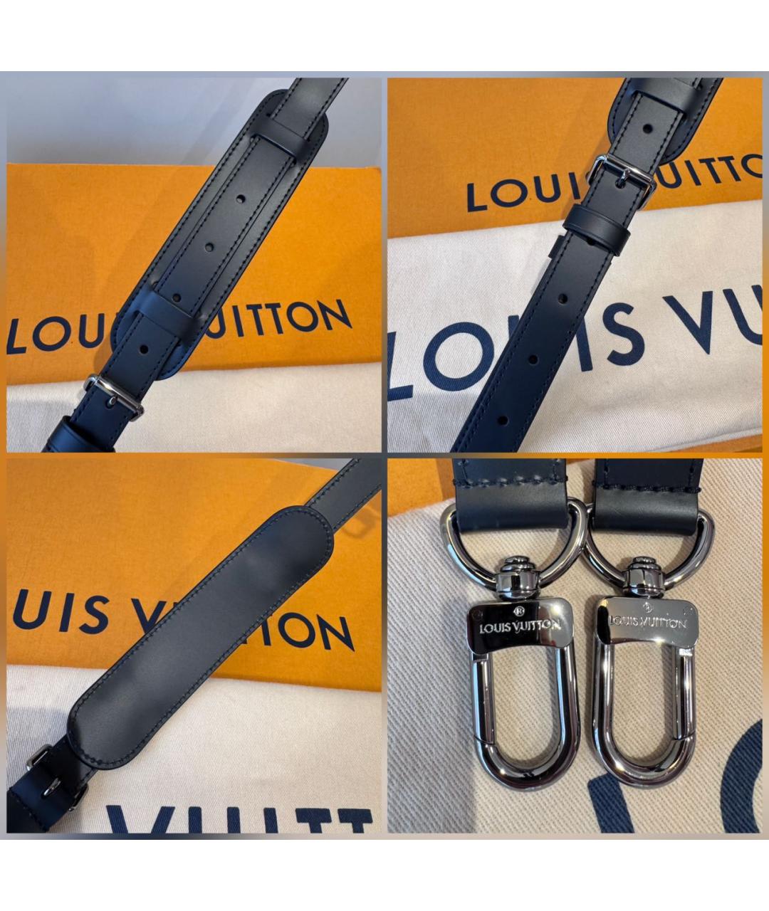 LOUIS VUITTON Черная дорожная/спортивная сумка, фото 8