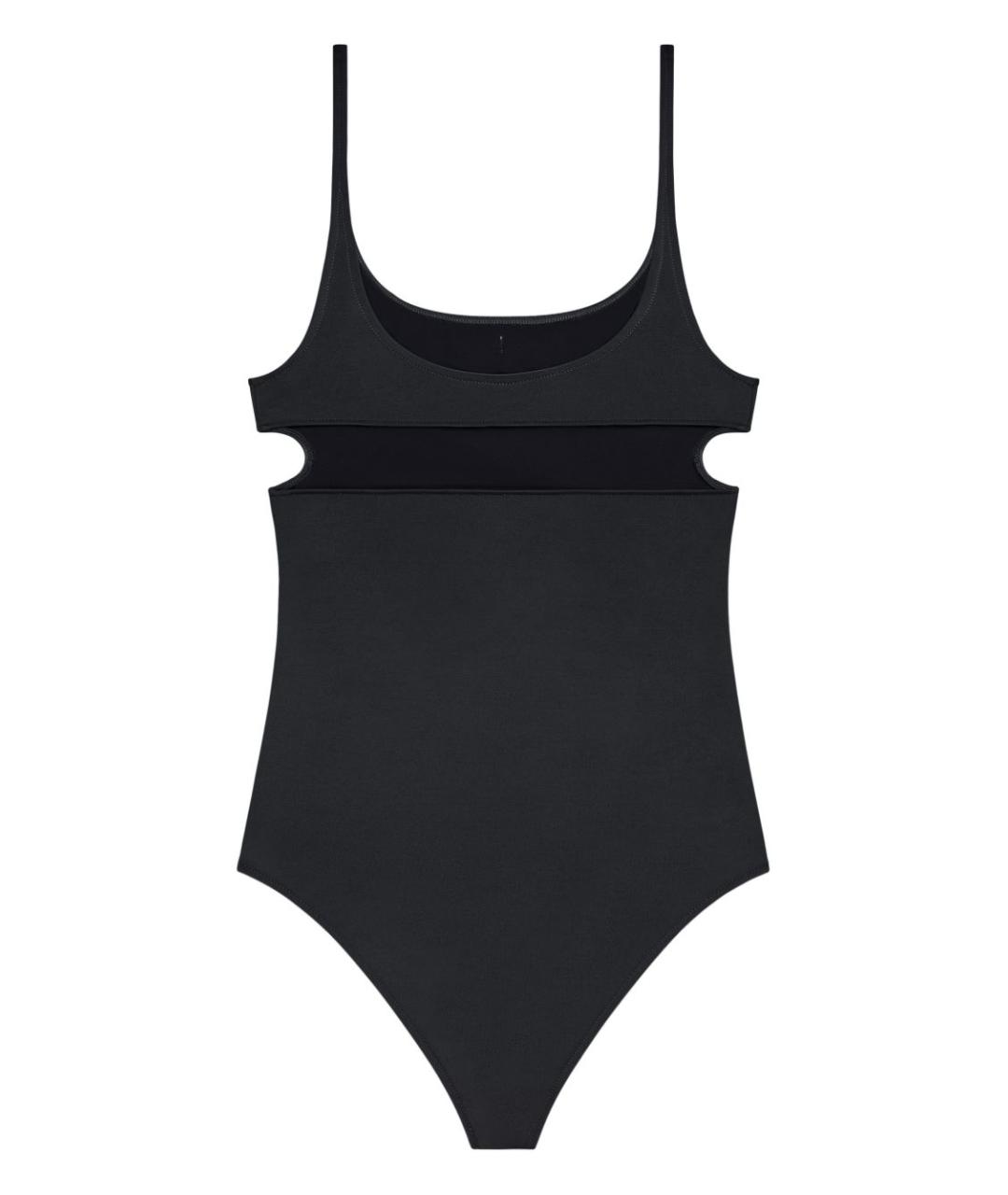 COURREGES Черный полиамидовый купальник, фото 4