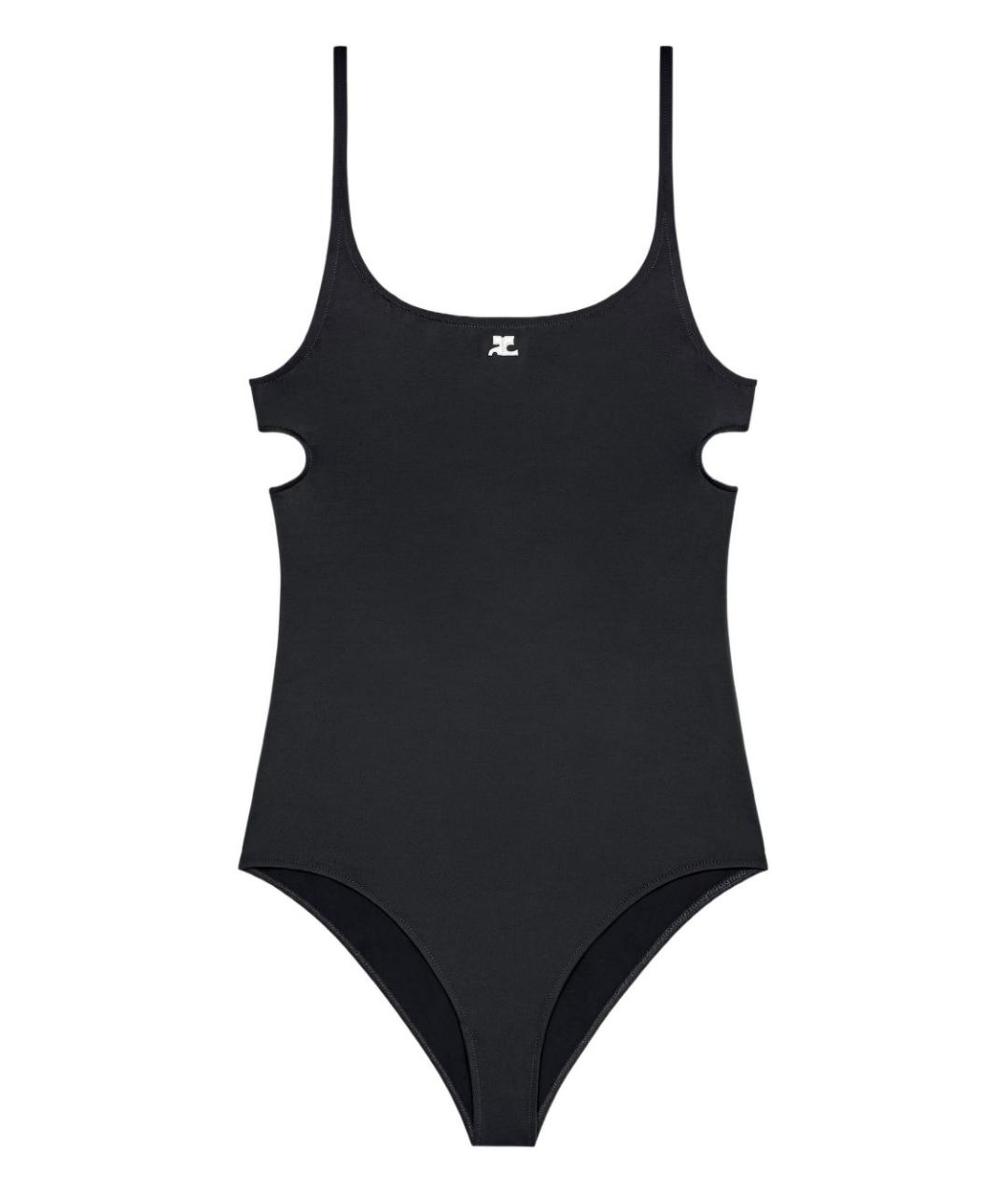 COURREGES Черный полиамидовый купальник, фото 1