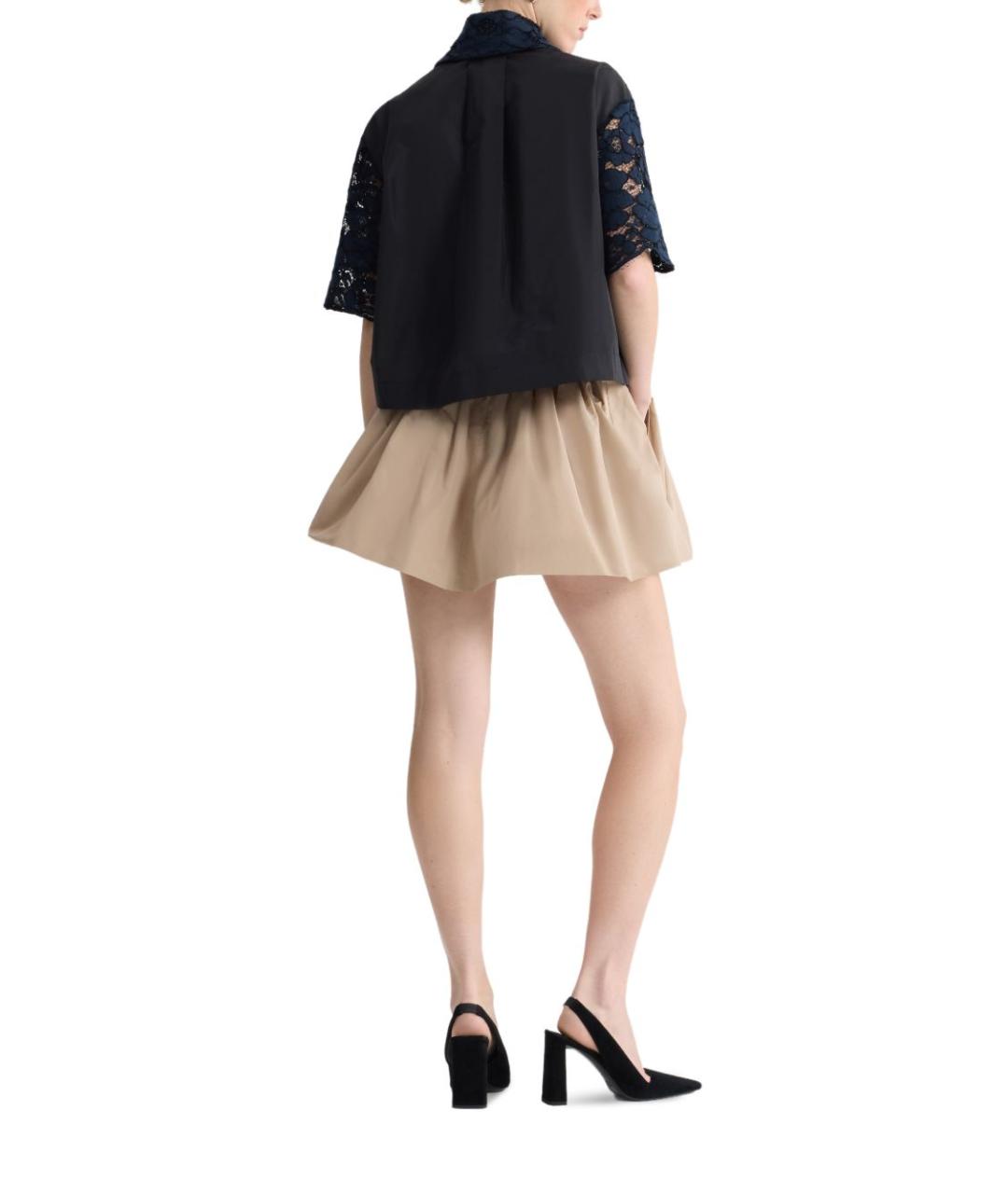 PATOU Темно-синяя хлопковая блузы, фото 4