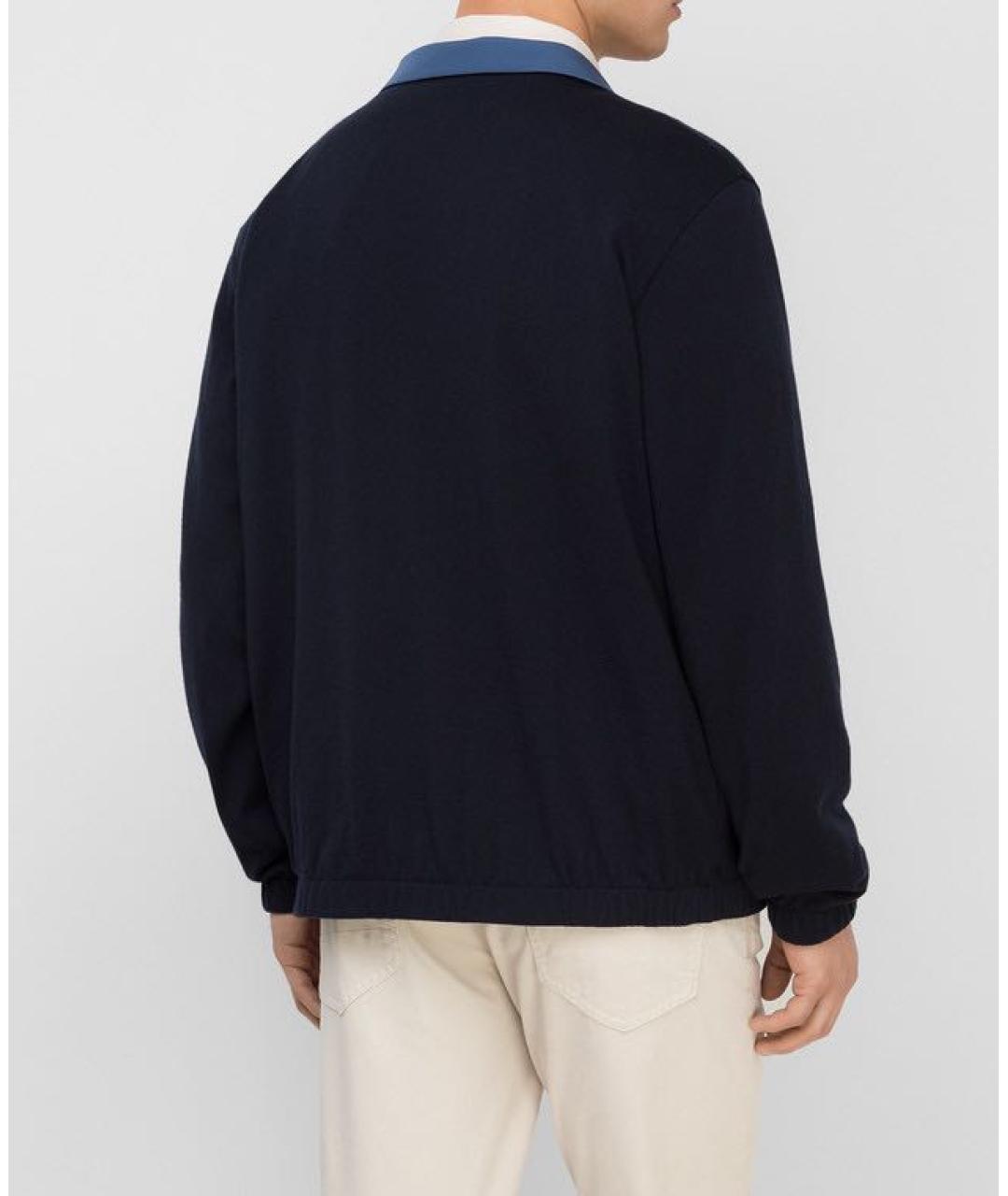 LORO PIANA Синяя полиамидовая куртка, фото 7