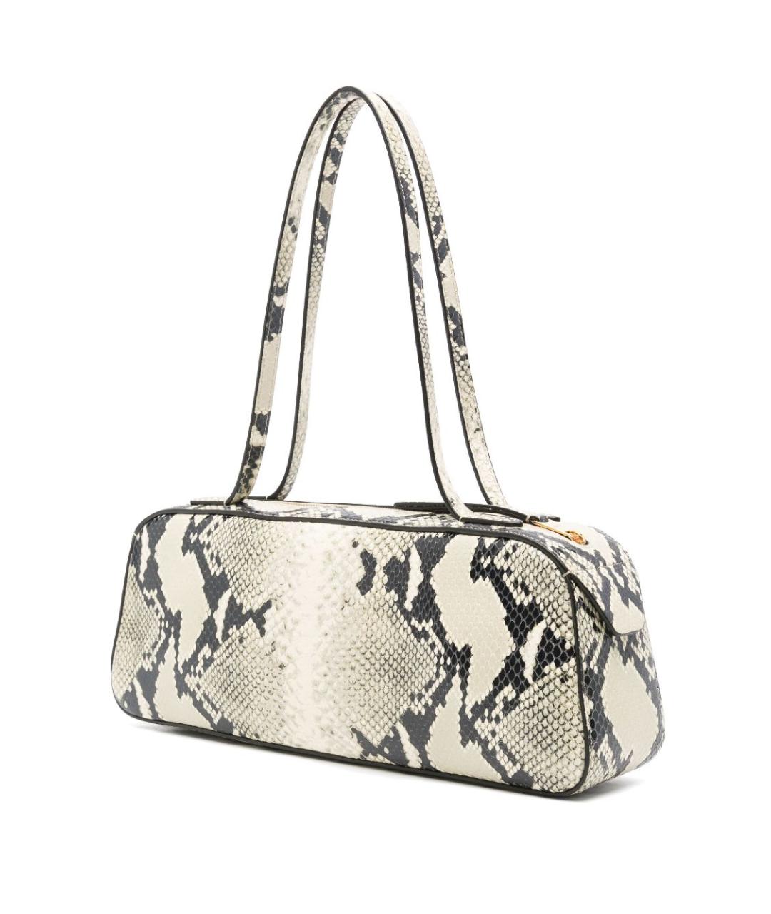 KHAITE Бежевая кожаная сумка через плечо, фото 3