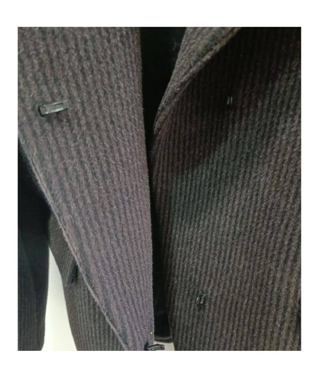 MAGDA BUTRYM Коричневое шерстяное пальто, фото 5