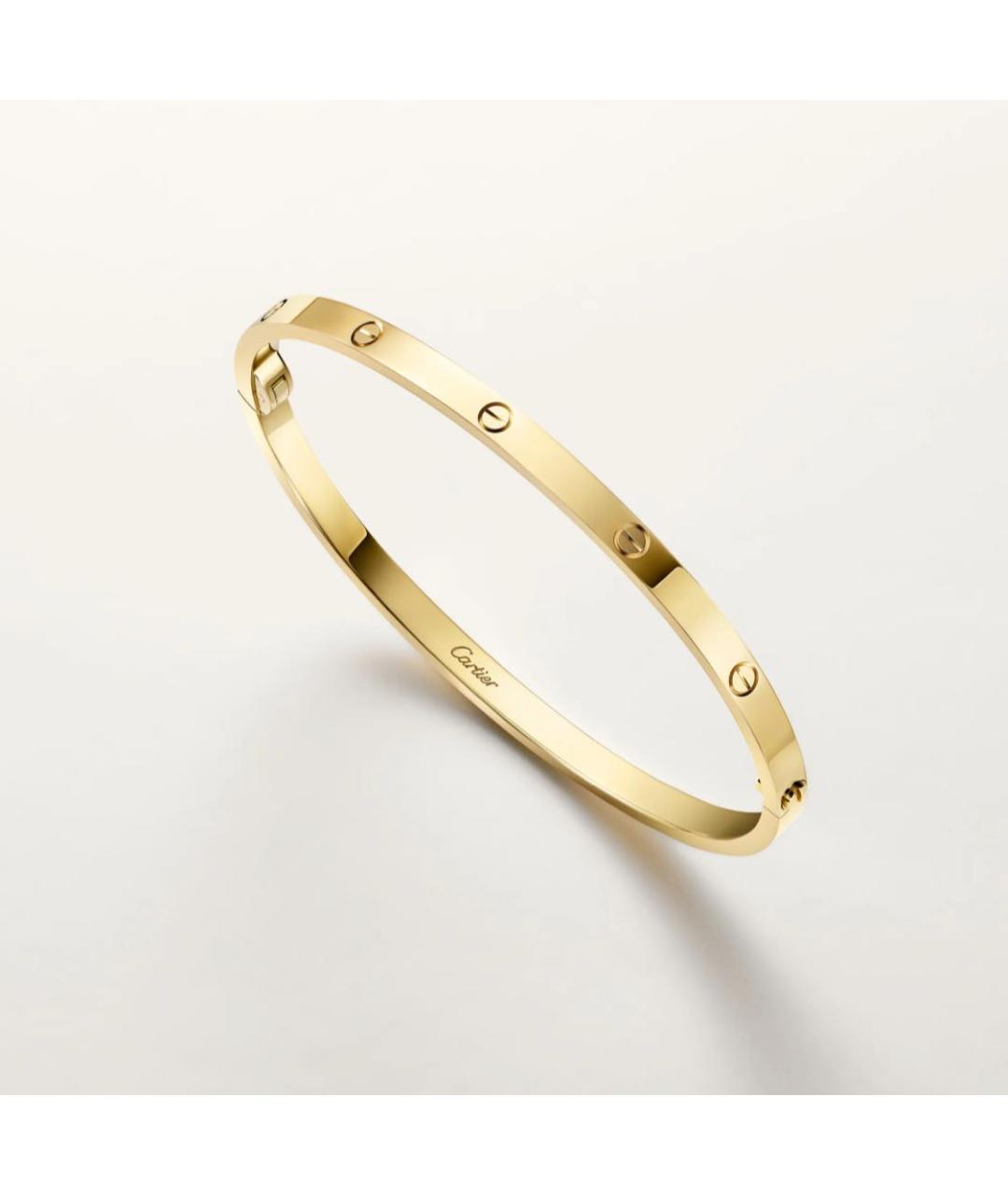 CARTIER Золотой браслет из желтого золота, фото 3