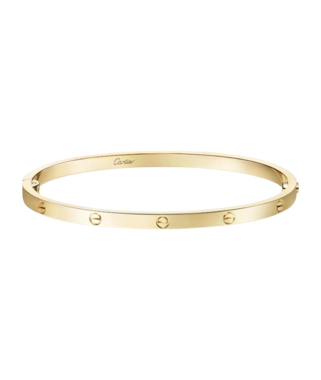 CARTIER Золотой браслет из желтого золота, фото 1