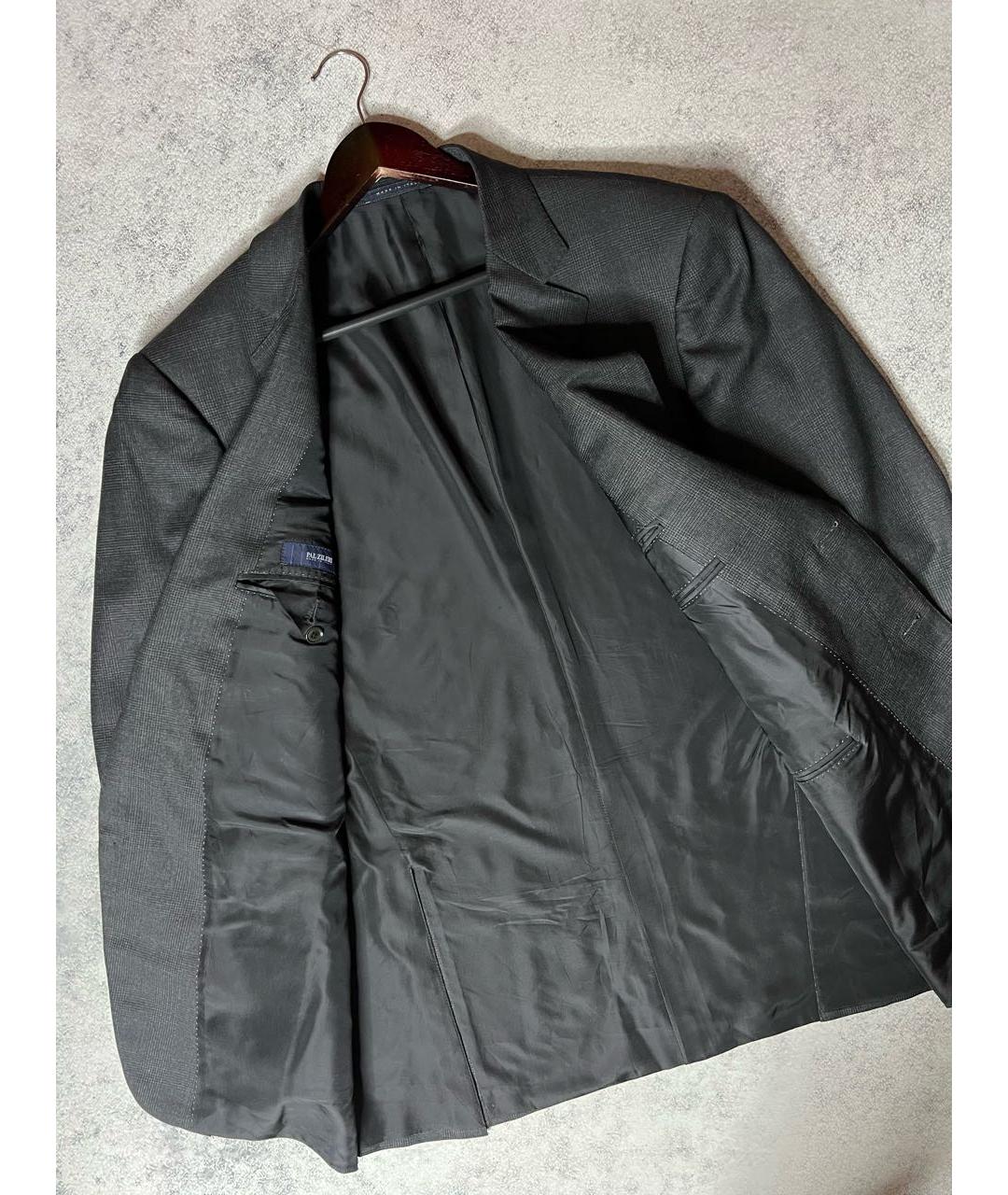 PAL ZILERI Черный шерстяной пиджак, фото 6