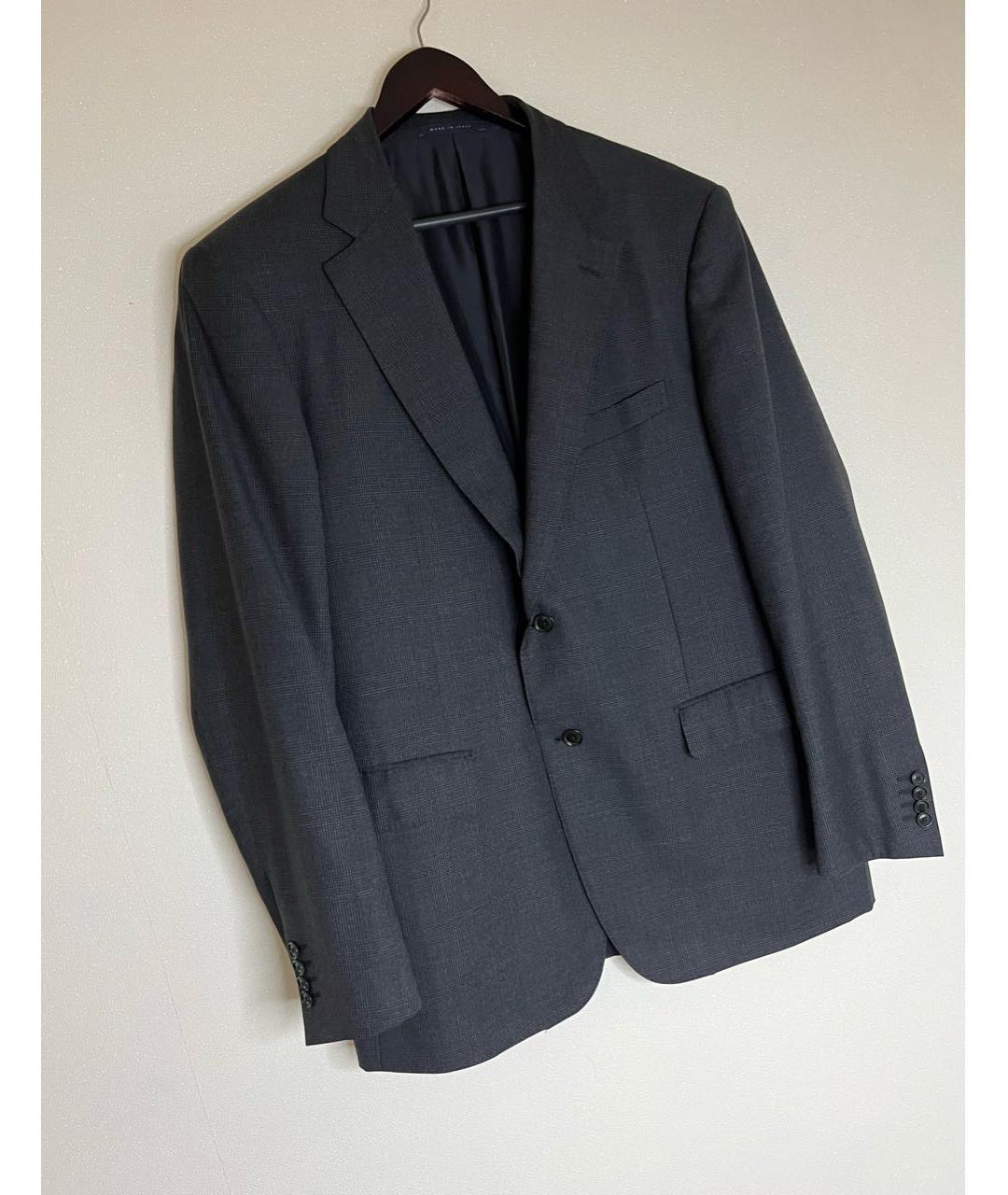 PAL ZILERI Черный шерстяной пиджак, фото 2